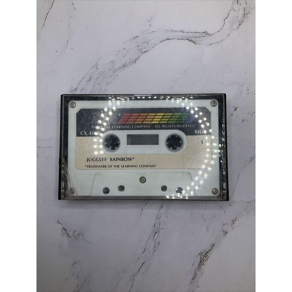 Juggles' Rainbow CX4129, Atari 400/800, Cassette, Atari 1982 - Picture 2 of 2